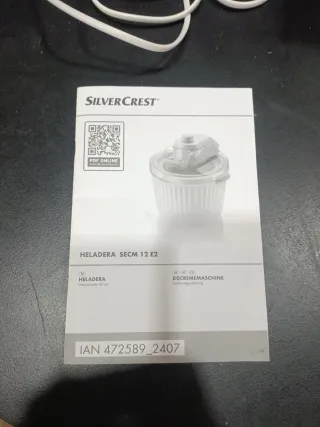 Máquina para hacer helados