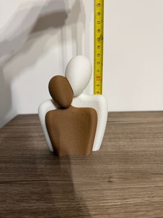 Statuetta Bicolore Amanti San Valentino