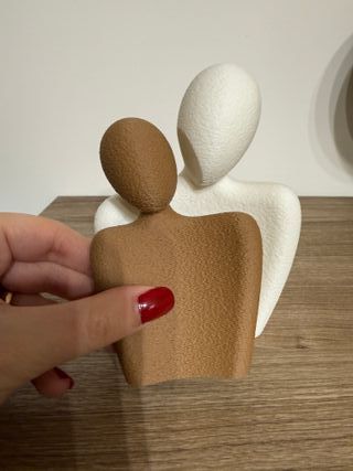 Statuetta Bicolore Amanti San Valentino