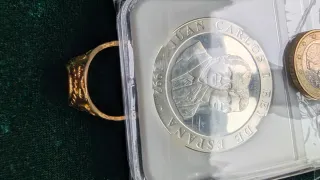 Moneda Plata 2000 Ptas Cultura y Naturaleza