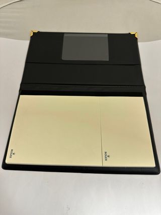 Libreta Rolex Negra Original