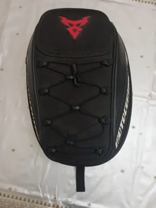 Mochila Asiento Moto Motocentric + Funda Casco❗