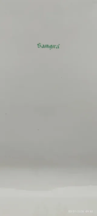 Pica lavadero cerámica blanca. En buen estado.