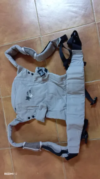 Mochila Porteo Jane Gris