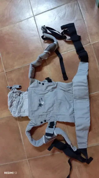 Mochila Porteo Jane Gris