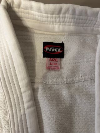 Kimono Judo NKL Talla 3/160 Blanco
