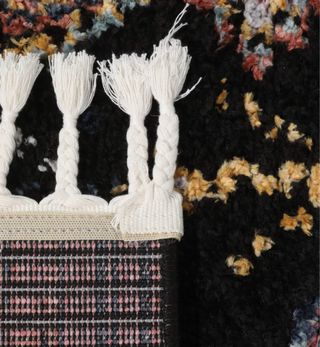 Tapete Rugvista 160x230cm Preto Multicolor