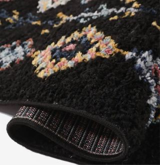 Tapete Rugvista 160x230cm Preto Multicolor