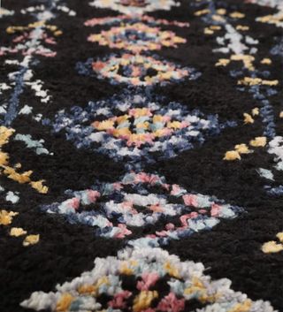 Tapete Rugvista 160x230cm Preto Multicolor