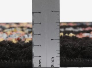 Tapete Rugvista 160x230cm Preto Multicolor