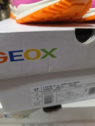 Zapatillas Geox Niña Talla 37