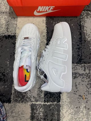 Nike Air Force 1 Supreme Gris Blanco