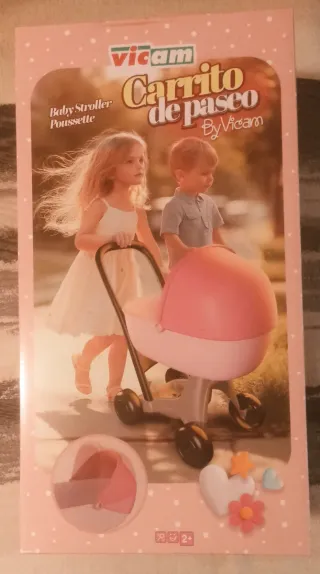 Cochecito de paseo para muñecas