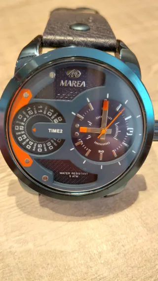 Reloj Marea Azul y Naranja