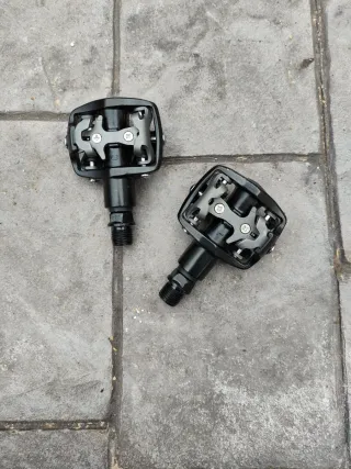 Pedales SPD negros
