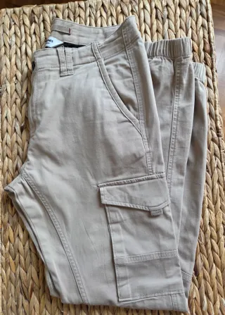 Pantalón cargo Jack&Jones beige hombre