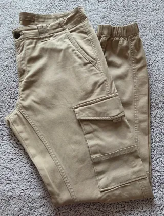 Pantalón cargo Jack&Jones beige hombre