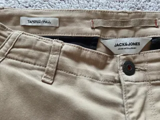 Pantalón cargo Jack&Jones beige hombre