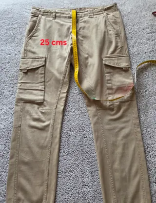 Pantalón cargo Jack&Jones beige hombre