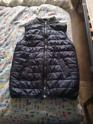 Chaleco acolchado azul marino