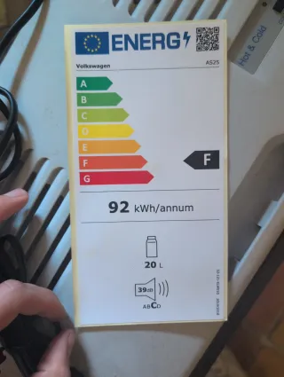 Nevera portátil compresor Volkswagen