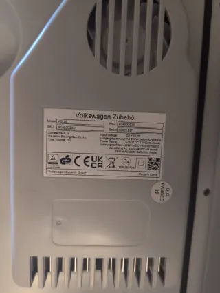 Nevera portátil compresor Volkswagen