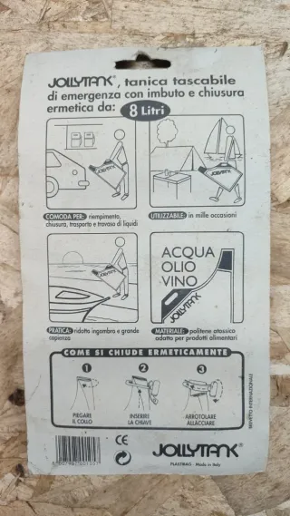 Tanica di emergenza 8L Jollytank