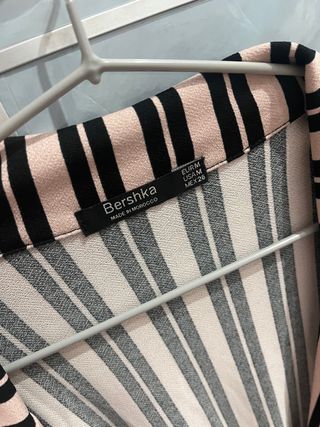 Body Bershka Rayas Talla M
