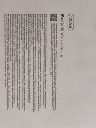 iPad A16 128GB Plata