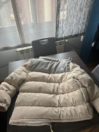 Cazadora The North Face Beige y Gris