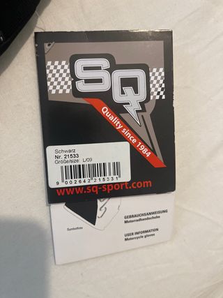 Guantes Moto Verano Talla L SQ-Sport
