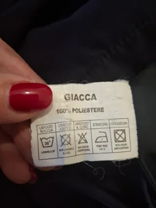 Giacca primaverile donna blu