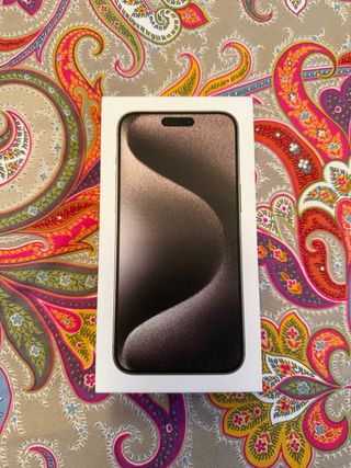 iPhone 15 Pro Max, Natural Titanium, 256GB