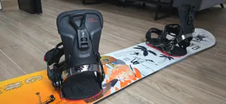 Fijaciones Snowboard GNU Semiautomáticas