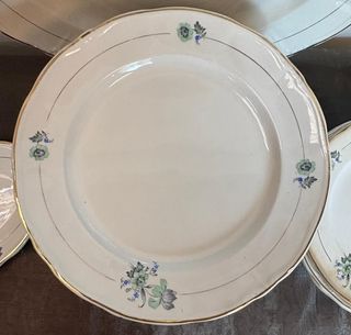 Antigua Vajilla San Claudio Porcelana