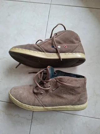 Scarpe uomo scamosciate Tommy Hilfiger beige