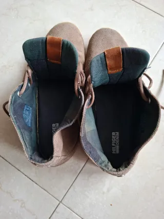 Scarpe uomo scamosciate Tommy Hilfiger beige