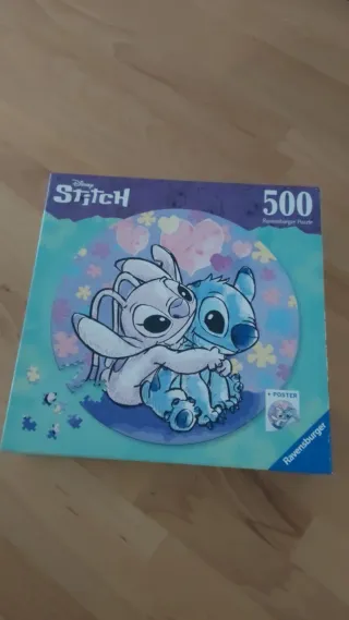 Puzzle circular Ravensburger Stitch 500 piezas