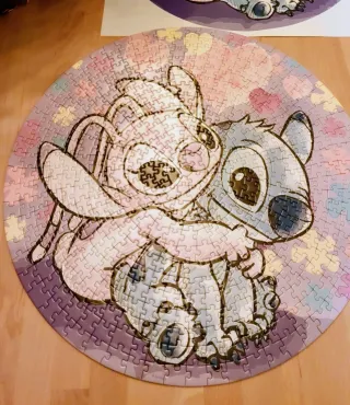 Puzzle circular Ravensburger Stitch 500 piezas