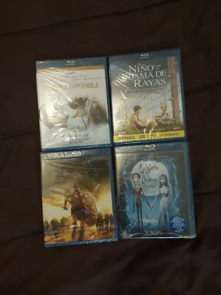 4 Películas Blu-ray Precintadas