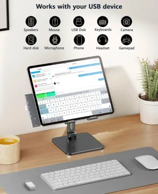 Hub USB-C 8 in 2 per MacBook