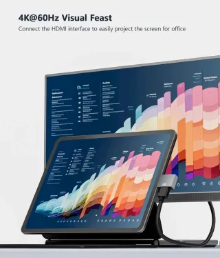Hub USB-C 8 in 2 per MacBook