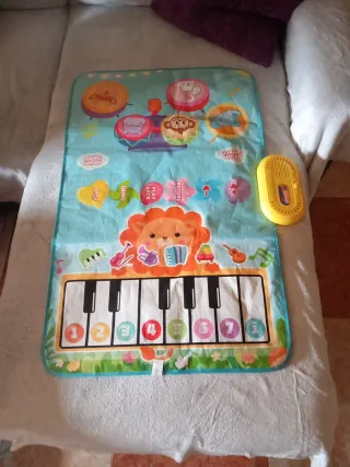 Alfombra Piano y Caja de Ritmos Infantil