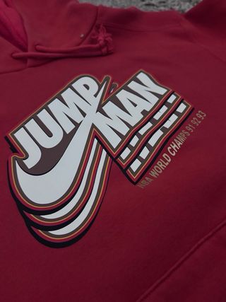 Felpa Nike Jordan Rossa