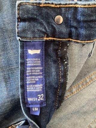 Gas. Pantalón vaquero azul. W32 L34