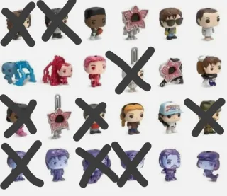 Kinder Joy Stranger Things Mini Funko Pop