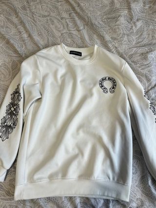 Sudadera Chrome Hearts Blanca