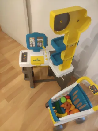 Mercado Juguete Smoby con Carrito