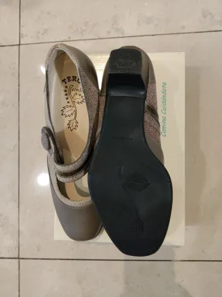 Zapatos ortopédicos gris/topo TEROL