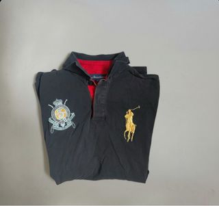 Polo Ralph Lauren Camisa Manga Larga Negra